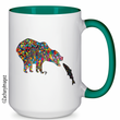 Load image into Gallery viewer, Bear Fish Ceramic Mug