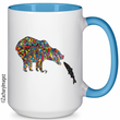 Load image into Gallery viewer, Bear Fish Ceramic Mug