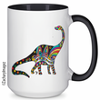 Load image into Gallery viewer, Brontosaurus Ceramic Mug