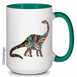 Load image into Gallery viewer, Brontosaurus Ceramic Mug