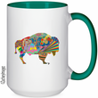 Load image into Gallery viewer, Buffalo Ceramic Mug