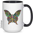 Load image into Gallery viewer, Butterfly Ceramic Mug