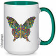 Load image into Gallery viewer, Butterfly Ceramic Mug