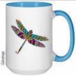 Load image into Gallery viewer, Dragonfly Ceramic Mug