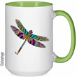 Load image into Gallery viewer, Dragonfly Ceramic Mug