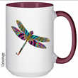 Load image into Gallery viewer, Dragonfly Ceramic Mug