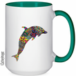 Load image into Gallery viewer, Dolphin Ceramic Mug
