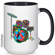 Load image into Gallery viewer, Drums Ceramic Mug