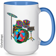 Load image into Gallery viewer, Drums Ceramic Mug
