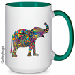 Load image into Gallery viewer, Elephant Ceramic Mug