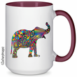 Load image into Gallery viewer, Elephant Ceramic Mug