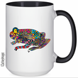 Load image into Gallery viewer, Frog 15 oz Ceramic Mug