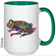 Load image into Gallery viewer, Frog 15 oz Ceramic Mug