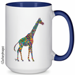 Load image into Gallery viewer, Giraffe Ceramic Mug