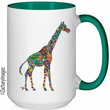 Load image into Gallery viewer, Giraffe Ceramic Mug