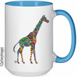 Load image into Gallery viewer, Giraffe Ceramic Mug