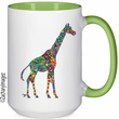 Load image into Gallery viewer, Giraffe Ceramic Mug