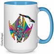 Load image into Gallery viewer, Hanging Bat Ceramic Mug