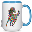 Load image into Gallery viewer, Horse Turn Ceramic Mug