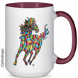 Load image into Gallery viewer, Horse Turn Ceramic Mug