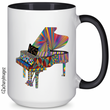 Load image into Gallery viewer, Piano Ceramic Mug