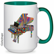 Load image into Gallery viewer, Piano Ceramic Mug