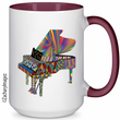 Load image into Gallery viewer, Piano Ceramic Mug