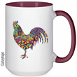Load image into Gallery viewer, Rooster Ceramic Mug