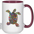 Load image into Gallery viewer, Sea Turtle Ceramic Mug