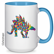 Load image into Gallery viewer, Stegosaurus Ceramic Mug