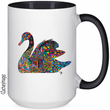 Load image into Gallery viewer, Swan Ceramic Mug