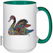 Load image into Gallery viewer, Swan Ceramic Mug