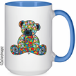 Load image into Gallery viewer, Teddy Bear Ceramic Mug