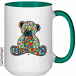 Load image into Gallery viewer, Teddy Bear Ceramic Mug