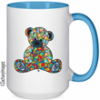 Load image into Gallery viewer, Teddy Bear Ceramic Mug
