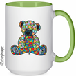 Load image into Gallery viewer, Teddy Bear Ceramic Mug