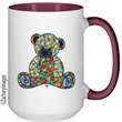 Load image into Gallery viewer, Teddy Bear Ceramic Mug