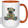 Load image into Gallery viewer, Teddy Bear Ceramic Mug
