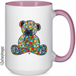 Load image into Gallery viewer, Teddy Bear Ceramic Mug