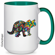 Load image into Gallery viewer, Triceratops Ceramic Mug