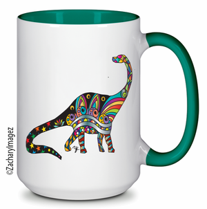 Brontosaurus Ceramic Mug