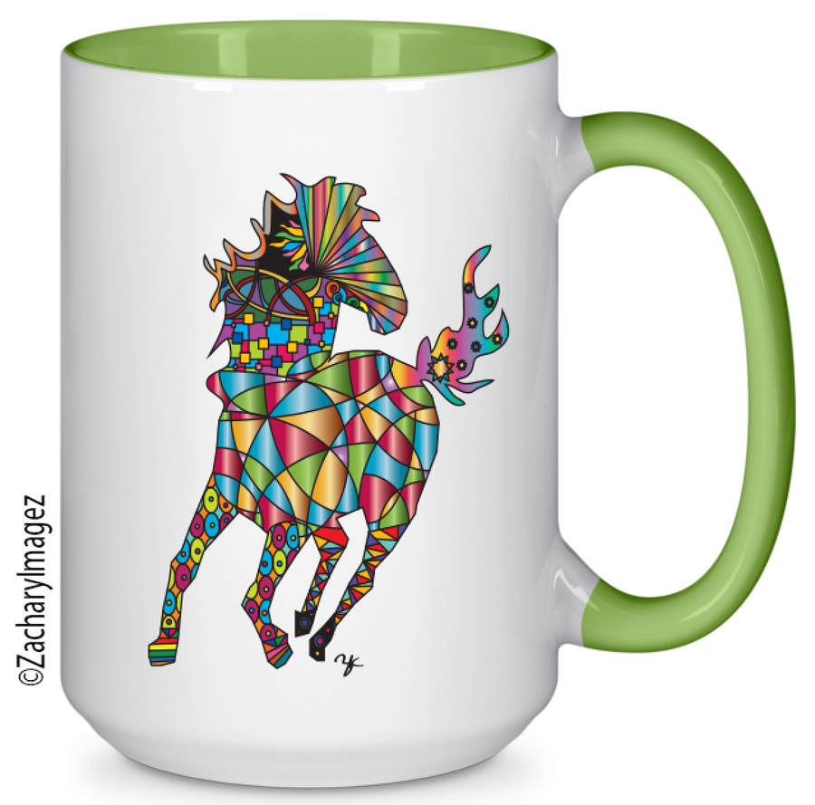 Horse Turn Ceramic Mug
