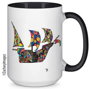 Pirate Ship Ceramic Mug