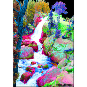 Rocky Mountain Waterfall Card Pack