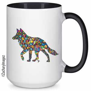 Wolf 2 Ceramic Mug